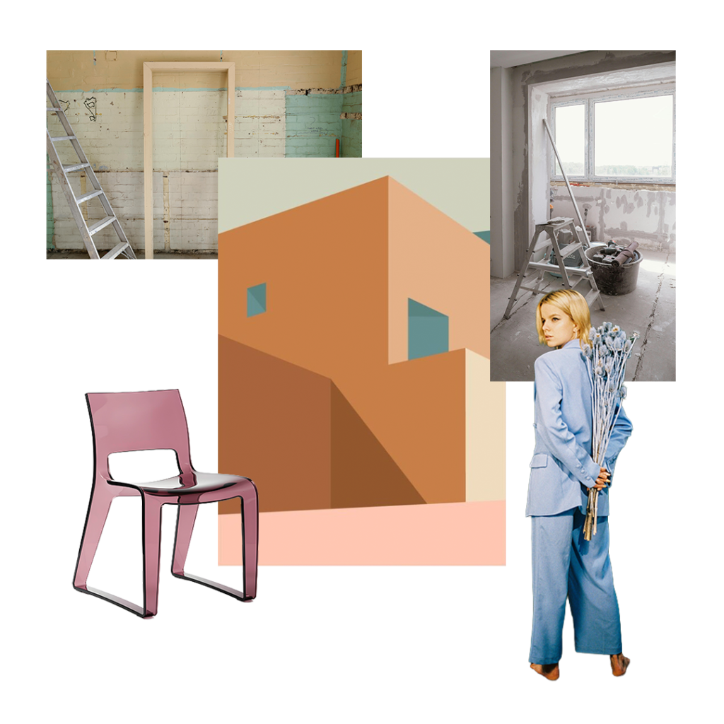 Collage inspiración moodboard